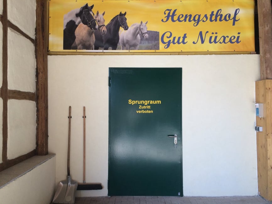 Sprungraum Hengsthof Gut Nüxei im Harz